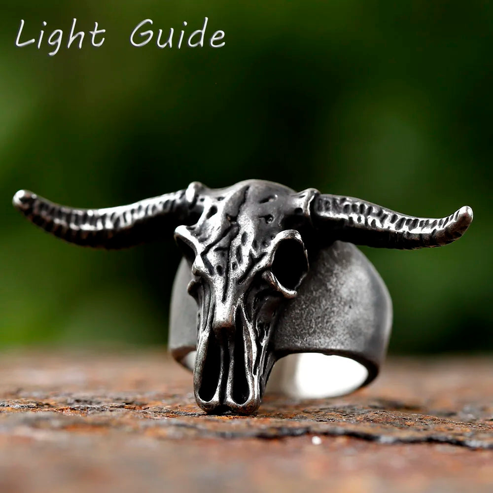 Sheep Skull Ring